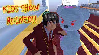 I RUINED A KIDS SHOW.. | Sakura School Simulator