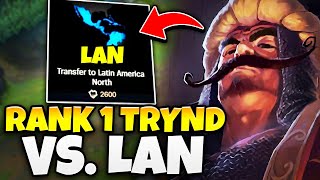 WHEN THE RANK 1 TRYNDAMERE VISITS LAN SERVER! (THEY STOOD NO CHANCE)