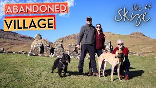 We Found An ABANDONED VILLAGE on the Isle of Skye + Aurora & Inverness - Highlands, Scotland - Ep11