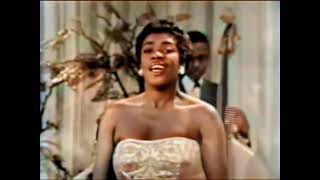 Sarah Vaughan - Brokenhearted Melody" (1958) in color! [A.I. Enhanced and colorized]