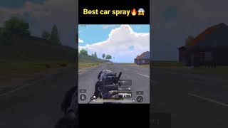 Best ever car spray in bgmi #shorts #pubg