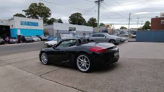 2015 Porsche Boxster Black Edition