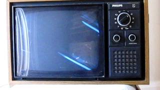 Philips Black & White 1970's Television