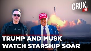 Trump Live | SpaceX Live | Trump Joins Musk For SpaceX Starship Rocket Launch | Trump Latest News