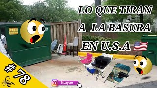 😱 LO QUE TIRAN A LA BASURA EN 🇺🇸 U.S.A # 78