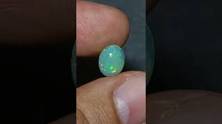 Galaxy White Opal natural fireball full fire top quality gemstone for sale #opalgemstone #stone #yt