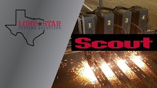 The Scout from Lonestar Cutting Solutions is the Right Machine for your Process.