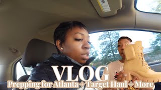 VLOG: PREPPING FOR ATLANTA VACAY + TARGET HAUL + ERRANDS + MORE