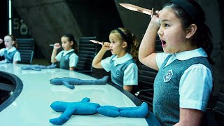 School Teaches 3-Years-Old Girls To KiII Their BuIIies | Sci-fi Movie Recap