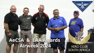 AeCSA and EAA Awards Airweek 2024