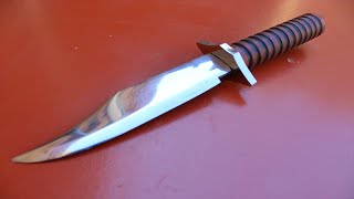 Making a bowie knife @WS-MK