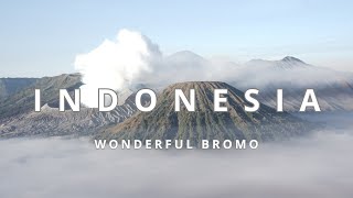 WONDERFUL BROMO, EAST JAVA, INDONESIA | DRONE AERIAL VIEW