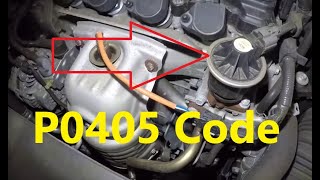 Causes and Fixes P0405 Code: Exhaust Gas Recirculation Sensor A Circuit Low