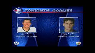 EASports NHL96 - Mock Play-off Game 1 TOR 7 v BOS 3 - Toronto Makes a Strong Start Against Boston