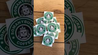 Let’s print some LEGO Starbucks coffee signage! #lego #afol #coffee #customlego