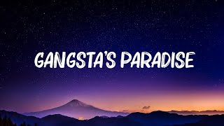 Coolio - Gangsta's Paradise (Текст) при участии L.V. 🍀Видео с текстами песен