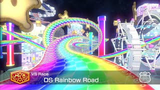 DS Rainbow Road in Mario Kart 8 Deluxe