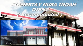 Homestay NUSA INDAH Dieng | Bersih Aman dan Nyaman # Penginapan Murah Dieng