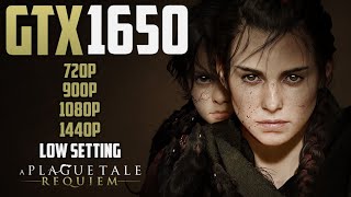 A Plague Tale: Requiem | GTX 1650 | 1440p, 1080p, 900p, 720p + Low Settings | Performance Tasted.