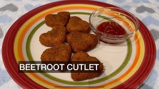 Beetroot Cutlet..!