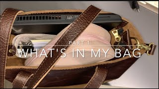 What's in My Bag - Part 1 - Portland Leather Goods