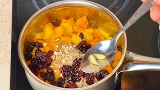 Потрясающий десерт из ТЫКВЫ и Яблок. Вкуснейший! Будете готовить ЭТО постоянно!