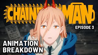 PEAK ACTION | Chainsaw Man Episode 3 Animation Breakdown