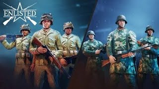 Wednesday Night (Enlisted) Online Game Play (Berlin - Normandy - Tunisia) Axis Side ,Come Say G'Day