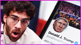 Trump's Twitter Account Searched | HasanAbi Reacts to CNN