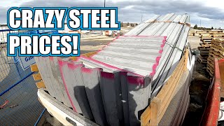 Dumpster Diving - Scrap Metal Picking - Steel Prices Through the Roof!