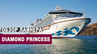 Обзор круизного лайнера Diamond Princess: каюты, рестораны, развлечения на лайнере