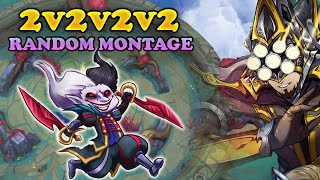 League of Legends 2v2v2v2  Random Arena Montage (League Arena 2v2) 🤯