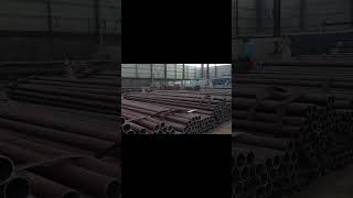 API 5L X46 PSL1/PSL2 Seamless Line Pipe #automobile #steelpipe #machine #pipefactory #train #welding