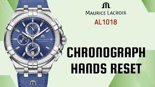 Resetting the Chronograph Hands for the MAURICE LACROIX AL1018