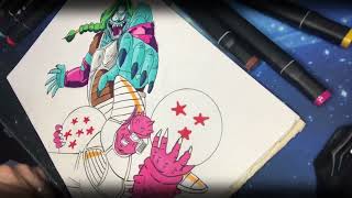 DESSIN - Tracé d'un dessin concours DBZ