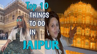 JAIPUR|Top 10 Places To Visit in JAIPUR |Top 10 things to do in Jaipur|complete travel guide#hindi