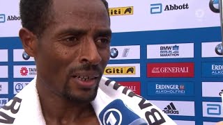 Is KENENISA BEKELE Truly Happy To Win BERLIN MARATHON 2019 - LIVE CHAT