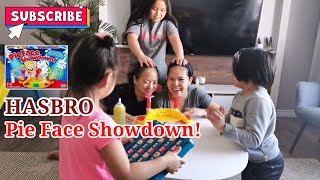 HASBRO PIE FACE SHOWDOWN! | PLAYTIME WITH COUSINS