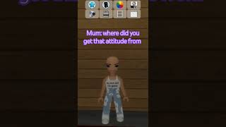 where did you get that attitude from #trending #funny #viral #brookhaven #roblox