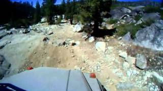 G wagen on Rubicon Trail