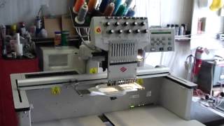 Melco EMT10T commercial embroidery machine