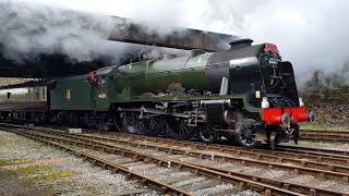 East lancashire railway 46100 Royal Scot Spring Steam Gala 26th February 2022