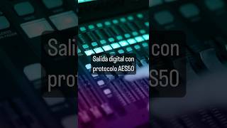 #salida #digital con #protocolo #AES50 #behringerx32 #audio #señales #bus #LR #main #mix #mezcla