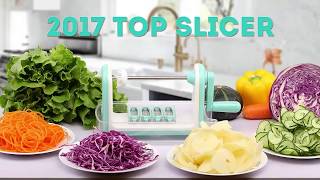 Roller Spiral Mandoline Slicer