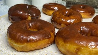 Вкуснейшие Пончики 🍩 Донат с шоколадом /Donuts with chocolate