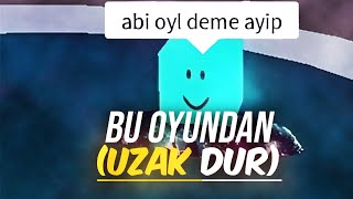 ROBLOXU KAPATMIŞLAR AMK YEGENİM ÇILDIRIYOasdfghjjklş