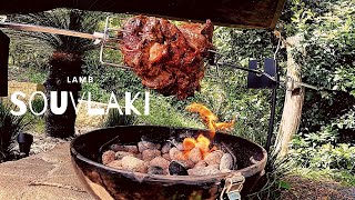 Lamb Souvlaki | Recipes From The Heart | Using The Adventure King's Rotisserie