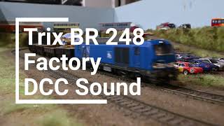 Trix/Marklin BR 248 Dual Mode Vectron, Factory DCC Sound