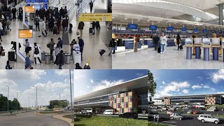 AUGUST 2022: HOW NEAR IS THE KUMASI INTERNATIONAL AIRPORT TO COMPLETION || NICEST AIRPORT PROJECT