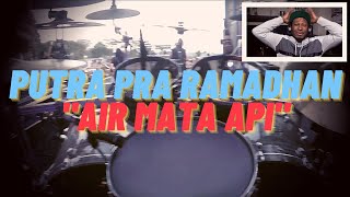 Drummer Reacts - Putra Pra Ramadhan "Air Mata Api" #putrapraramadhan #airmataapi